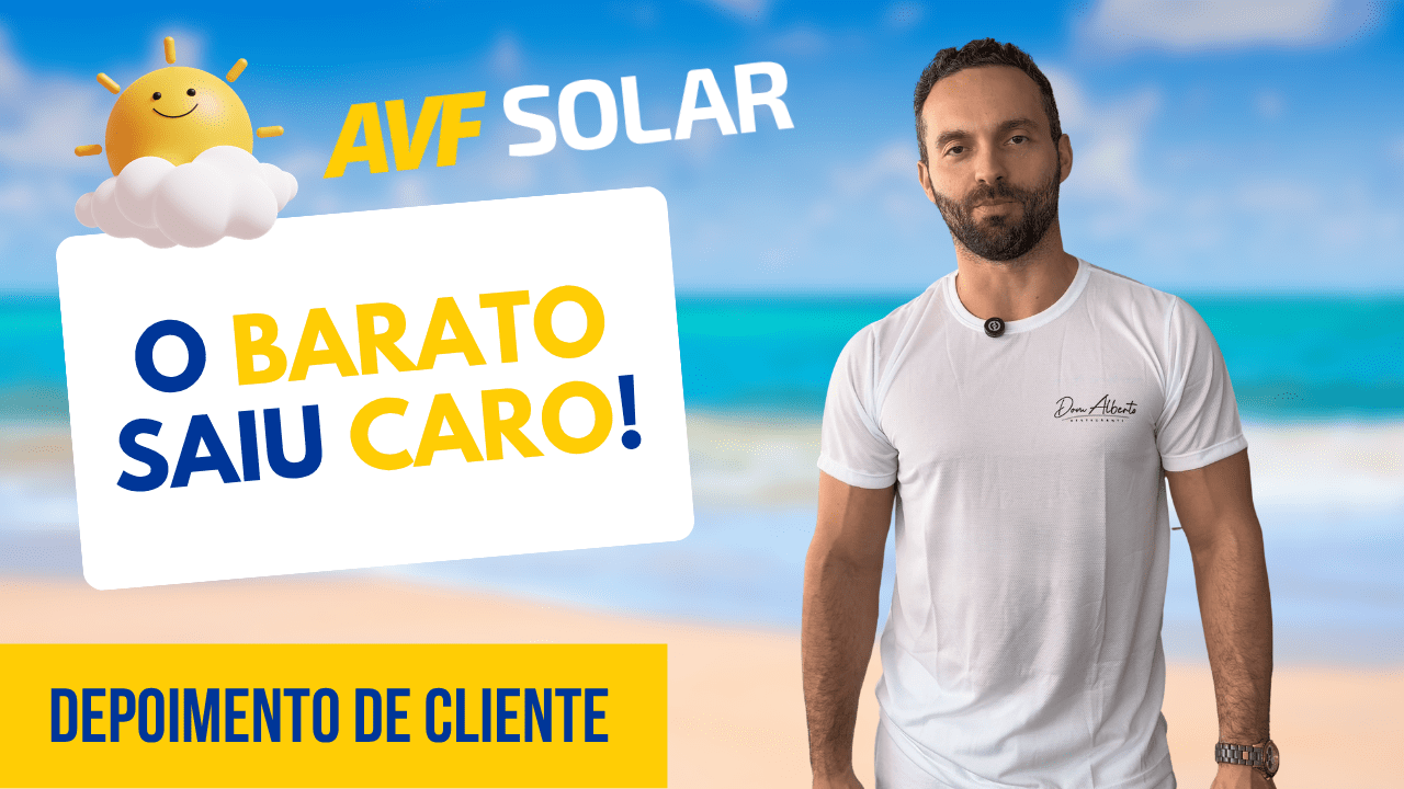 Avf Solar - Energia Solar Fotovoltaica Em Navegantes - Sc - Depoimento De Cliente