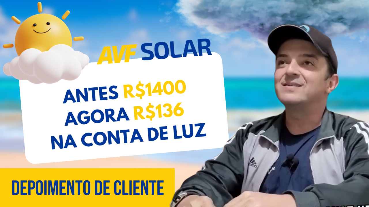 Avf Solar - Energia Solar Fotovoltaica Em Navegantes - Sc - Depoimento De Cliente