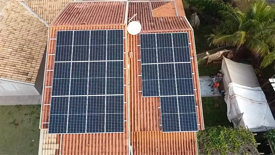 Avf Solar - Energia Solar Fotovoltaica Em Navegantes - Sc - Projeto Realizado