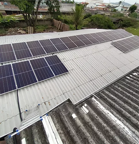 Avf Solar - Energia Solar Fotovoltaica Em Navegantes - Sc - Projeto Realizado