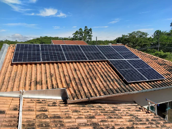 Avf Solar - Energia Solar Fotovoltaica Em Navegantes - Sc - Projeto Realizado