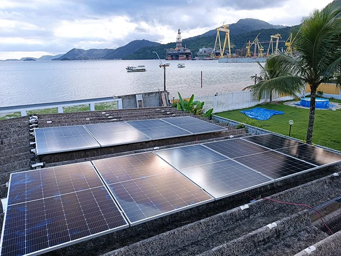 Avf Solar - Energia Solar Fotovoltaica Em Navegantes - Sc - Projeto Realizado